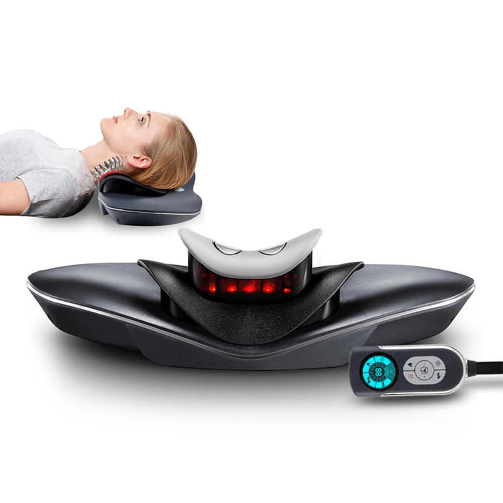 FITAGON Massaggiatore cervicale con calore e massaggio a impulsi