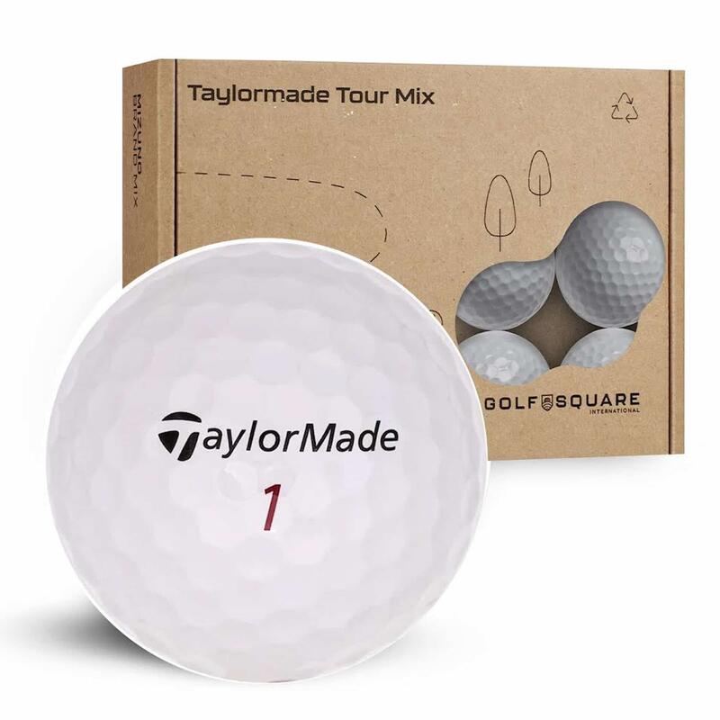 Refurbished TaylorMade Tour Golfball-Mix | Grade B, 50 Stücke