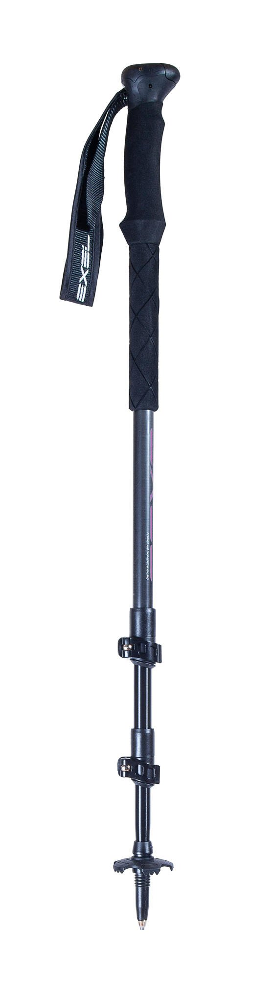 PEAK CARBON 100 roze wandelstokken 3/5