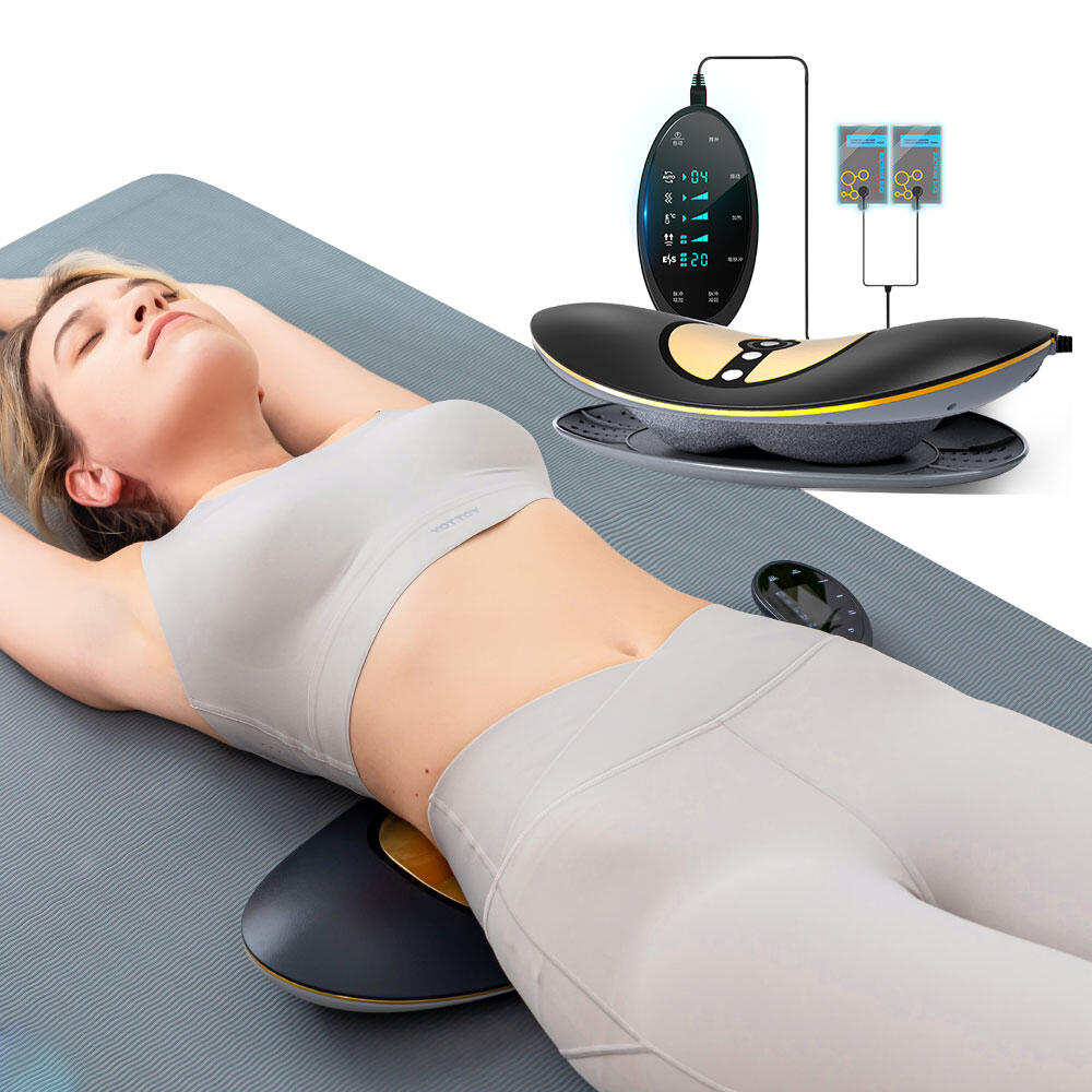 Extenseur dorsal Fitagon avec chaleur 3 niveaux et massage noir 4/7