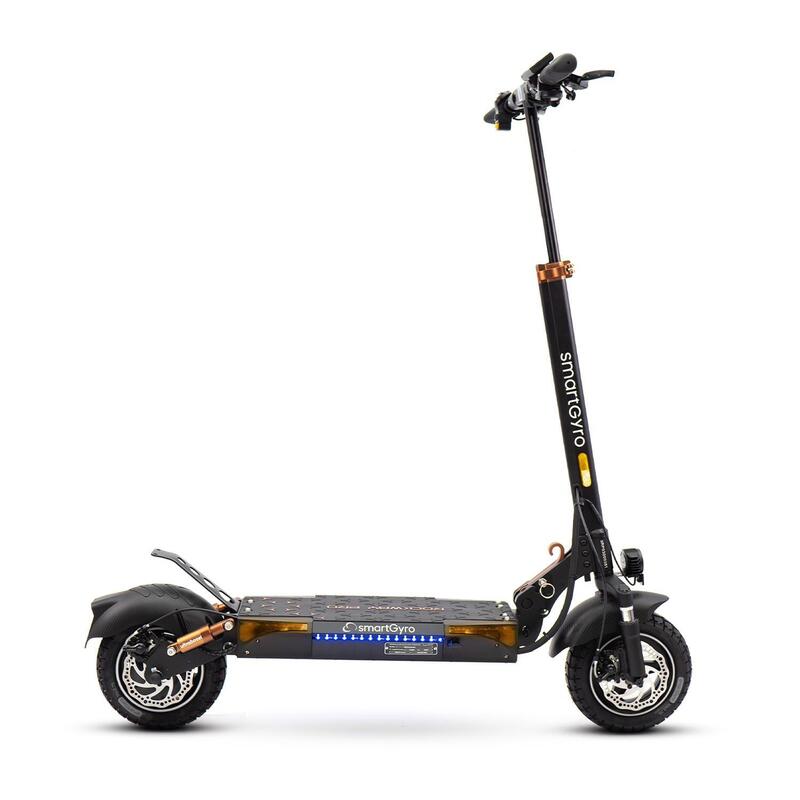 Scooter Eléctrica smartGyro RockWay PRO C, Motor 1000W 48V, Certificado DGT