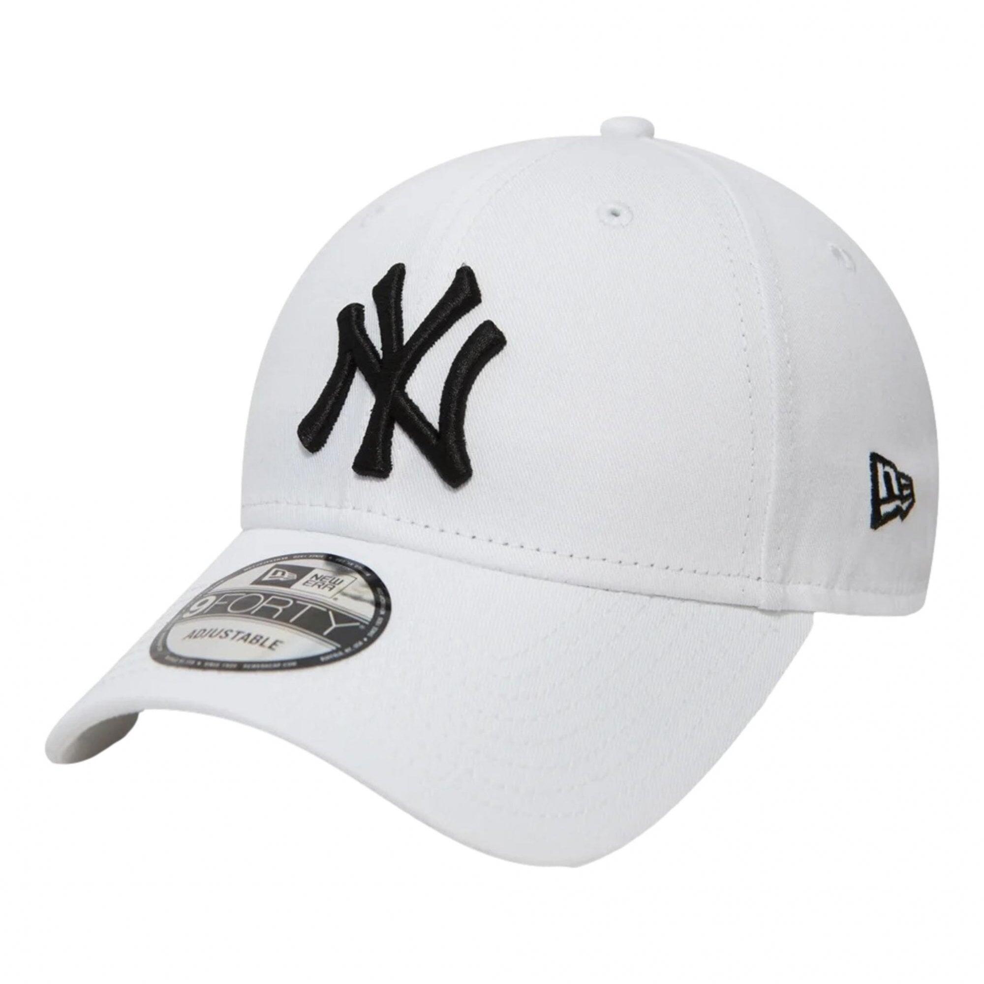 New Era League Basic NY Yankees Cap - White 1/4