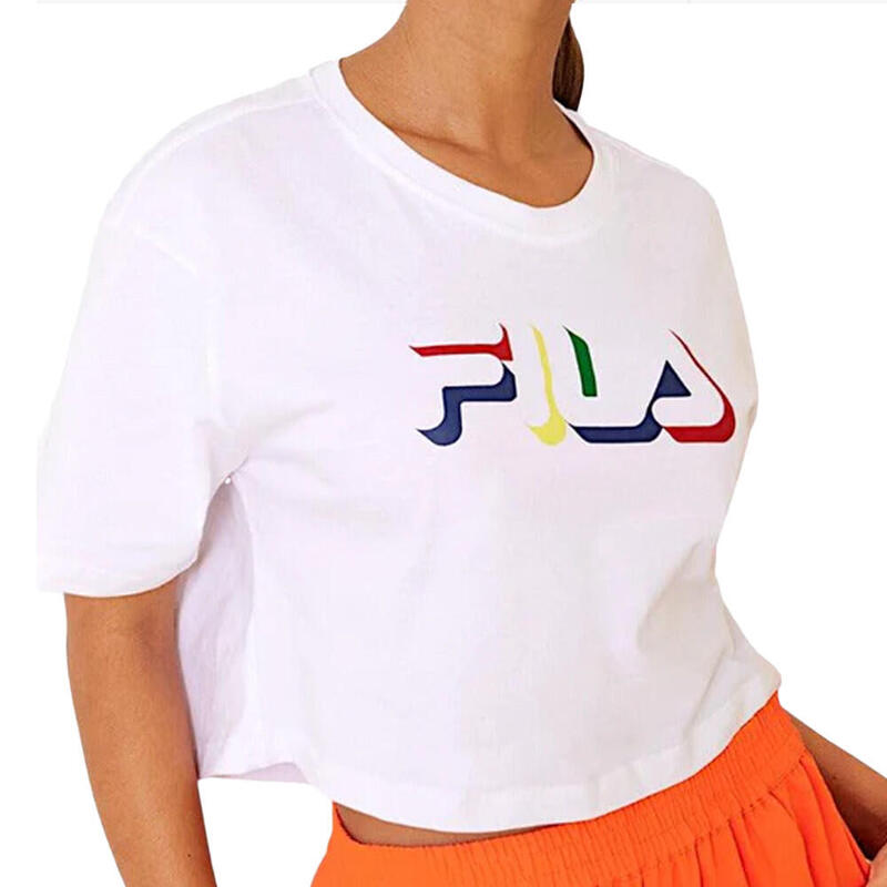 T-shirt Blanc Femme Fila Boituva