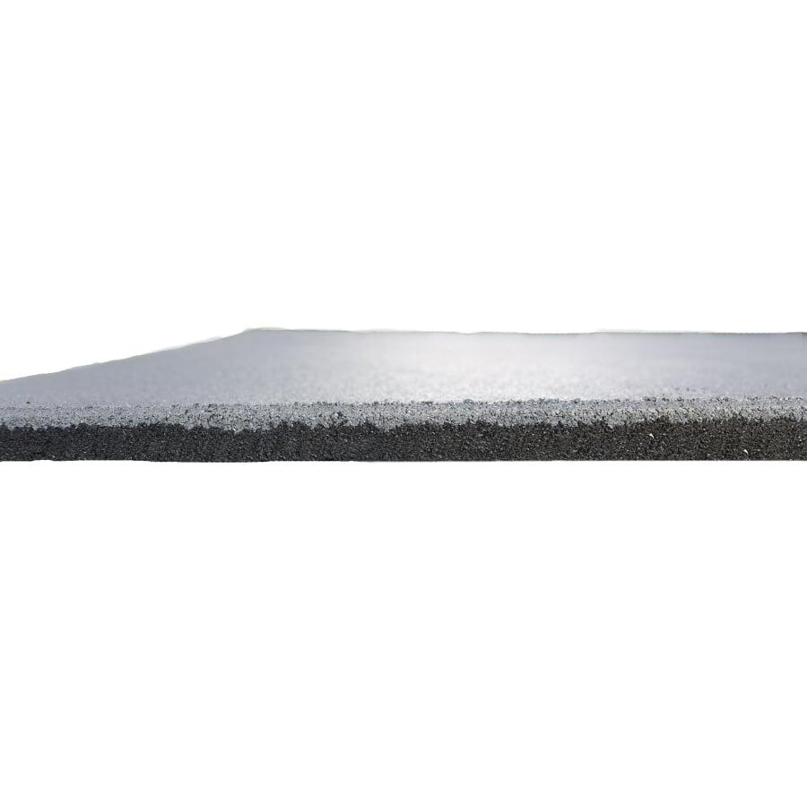Suelo de gimnasio en loseta de caucho gris 1x1m Viok Sport 10mm 2/4