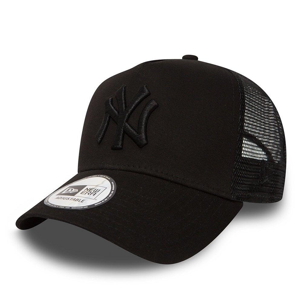 NEW ERA New Era New York Yankees Clean A Frame Trucker Cap - Black
