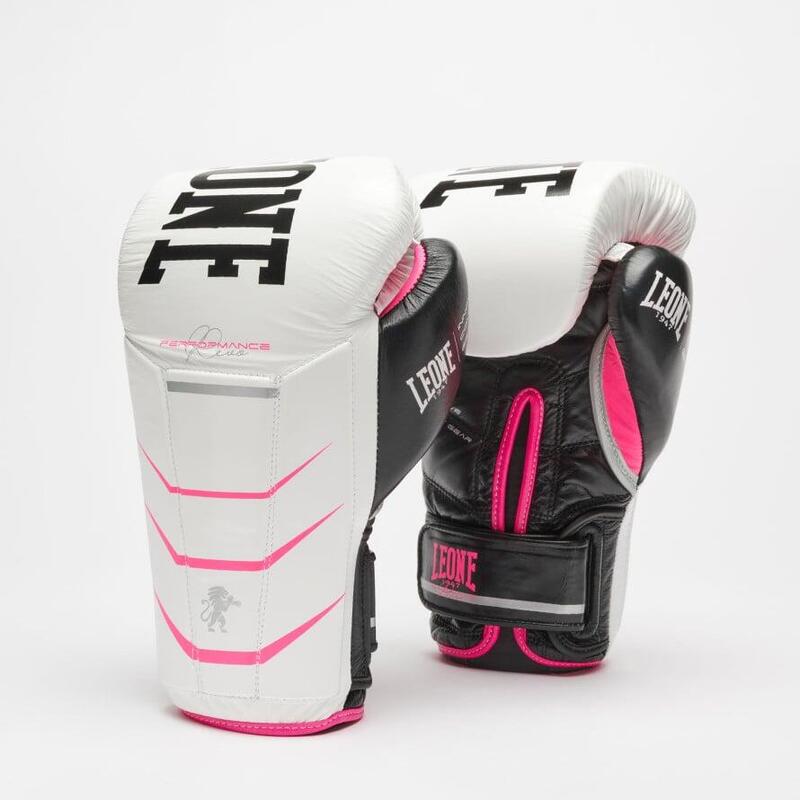 Guantes de Boxeo Leone1947 Revo Fluo blanco