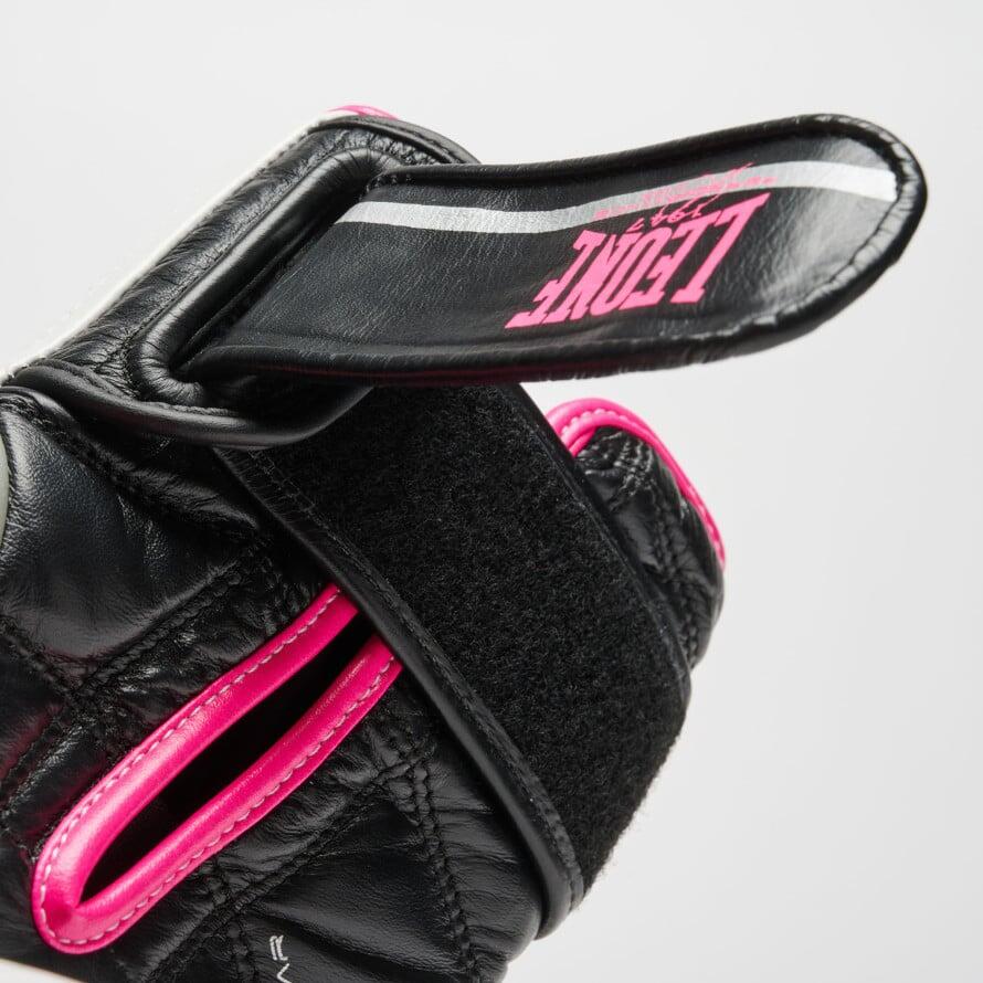 Leone1947 Guantes de Boxeo REVO FLUO blancos 14oz 5/7