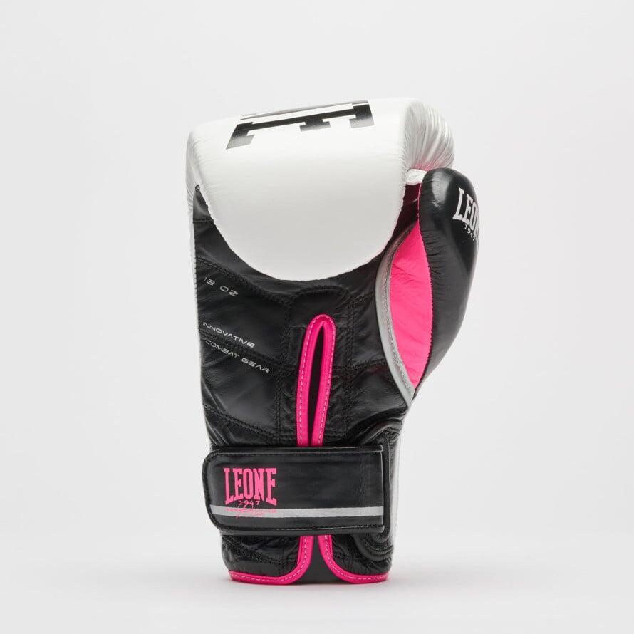 Leone1947 Guantes de Boxeo REVO FLUO blancos 14oz 6/7
