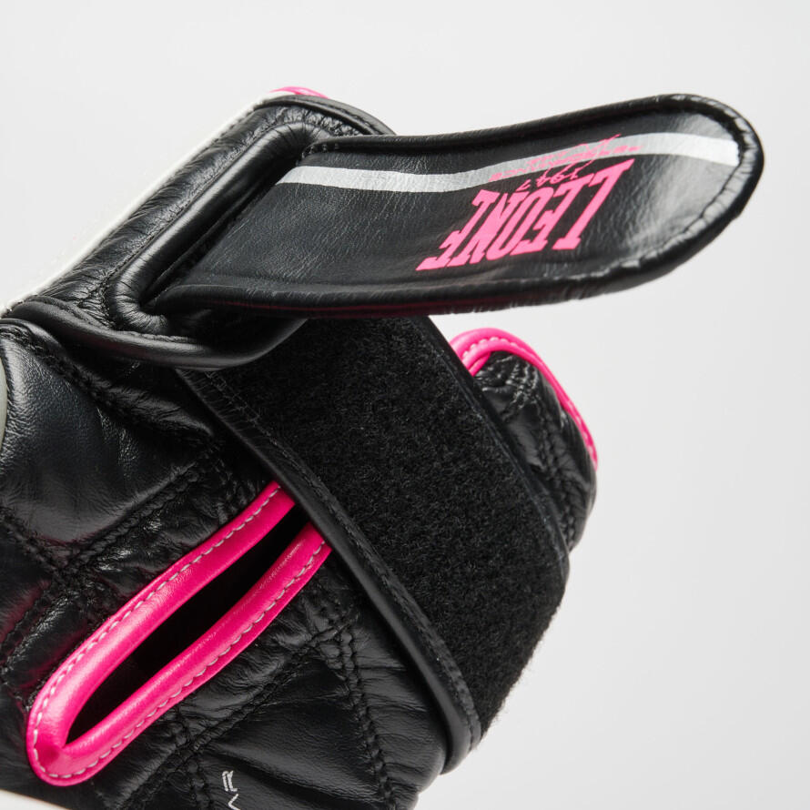 Luvas de boxe Leone1947 REVO FLUO branco 12 oz 5/7