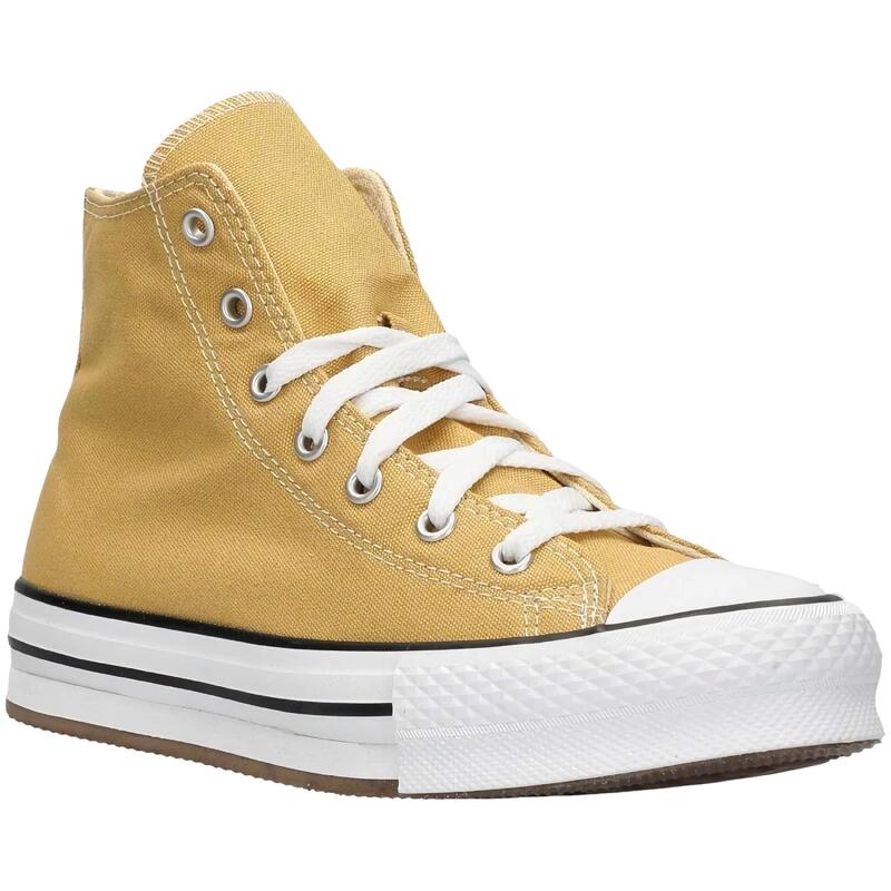 Zapatilla de caminar Converse Chuck Taylor All Star Platform Canvas Marrón