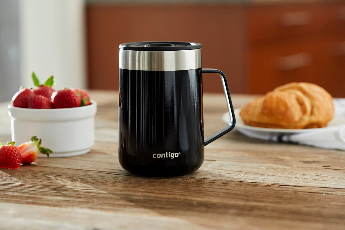 Contigo Streeterville Thermalock 420ml Desk Mug - Licorice 2/7