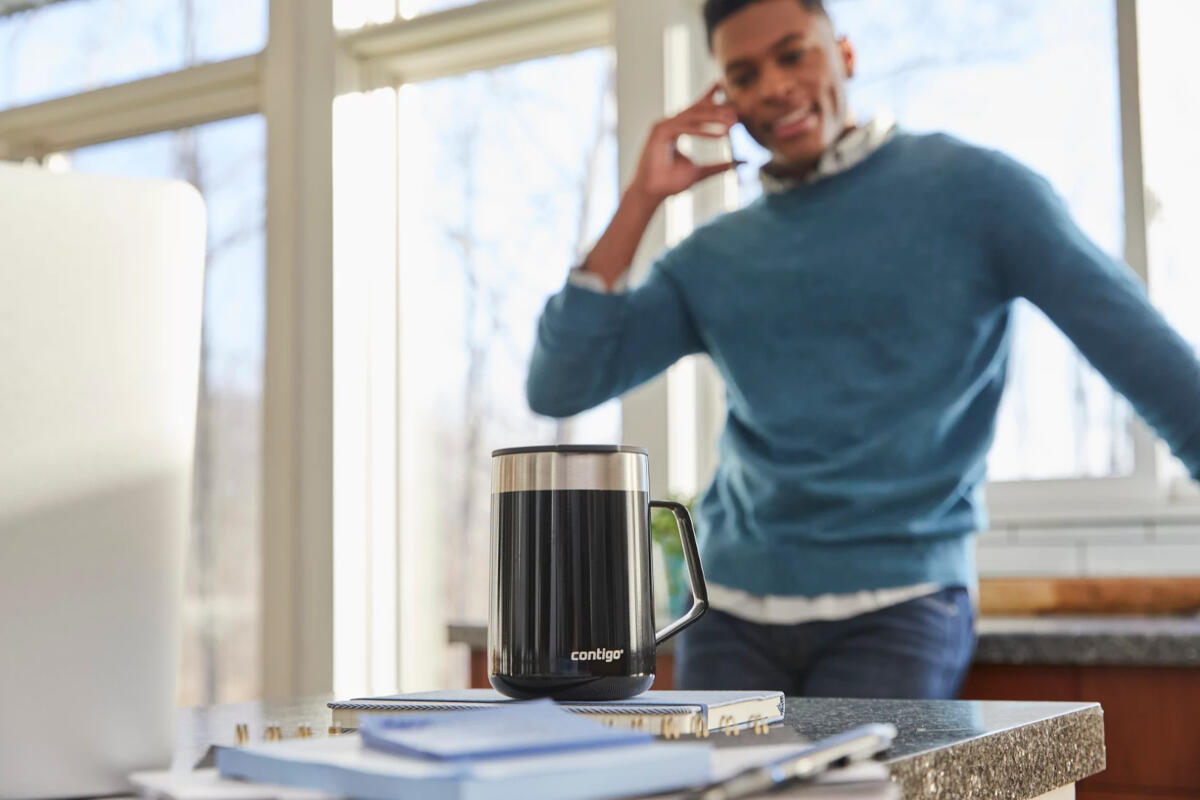 Contigo Streeterville Thermalock 420ml Desk Mug - Licorice 7/7