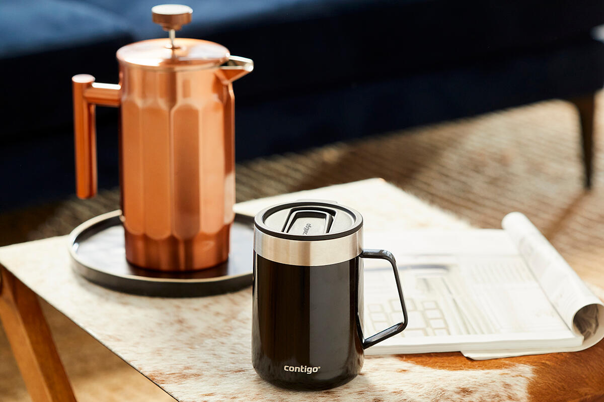 Contigo Streeterville Thermalock 420ml Desk Mug - Licorice 3/7
