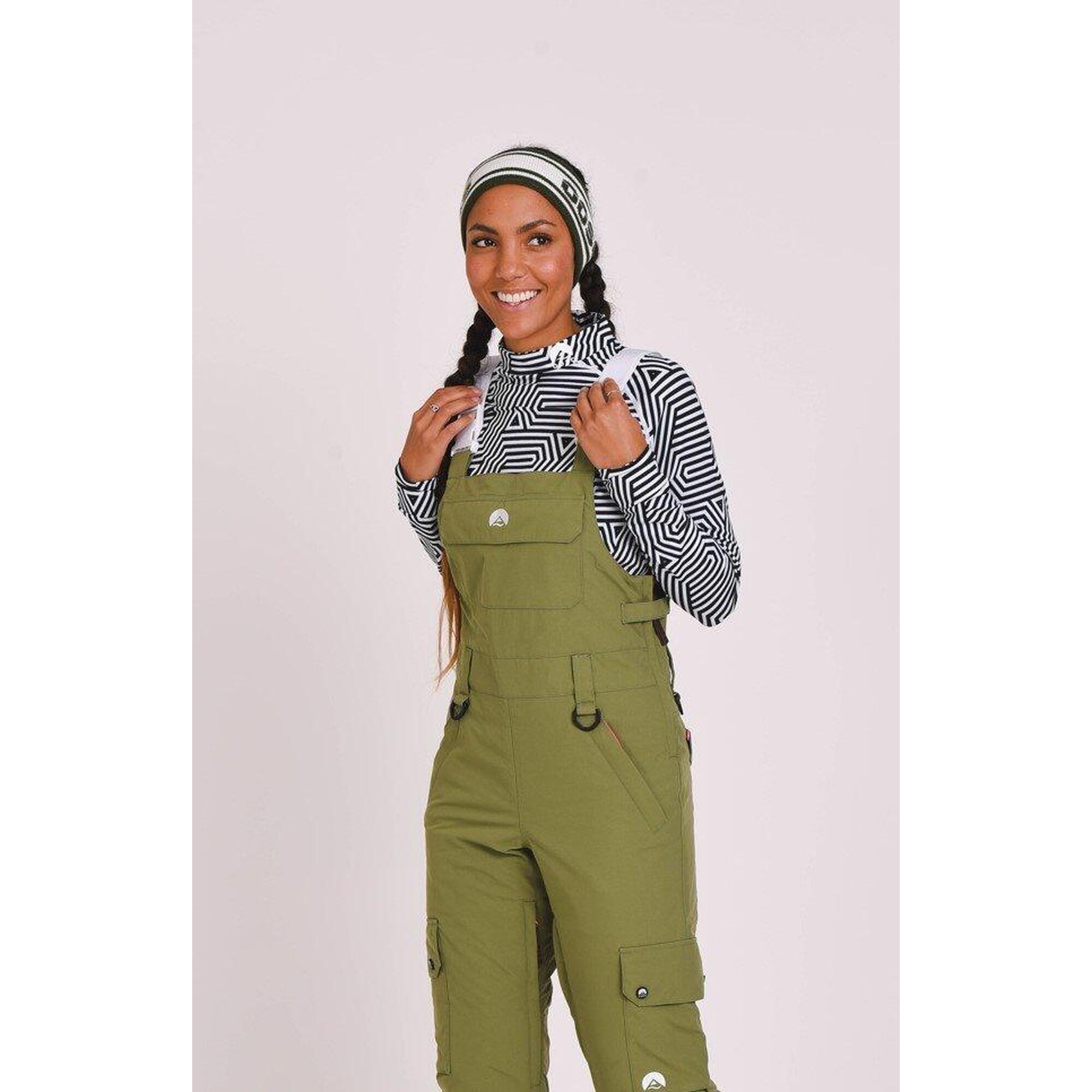 Yeh Girl Latzhose Khaki