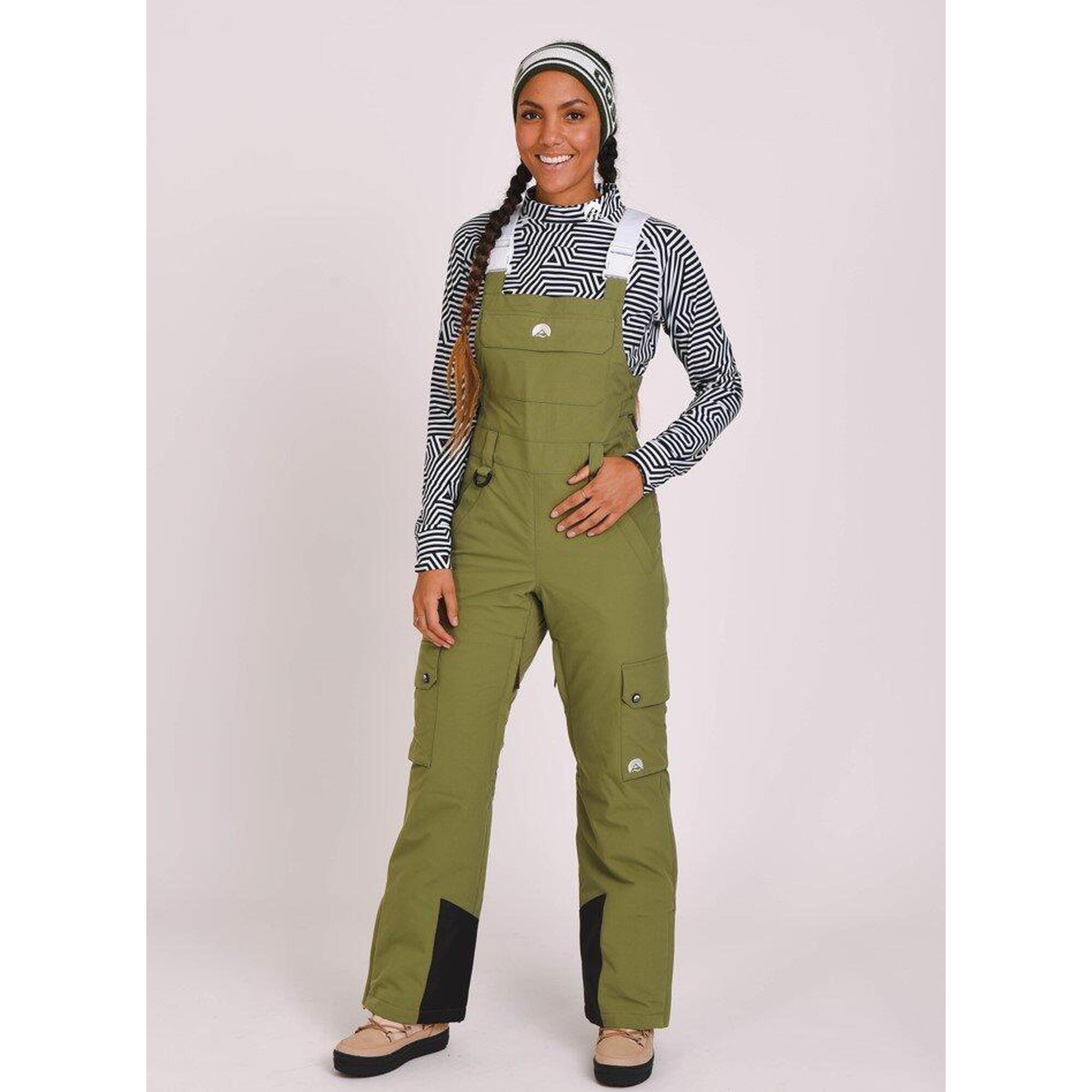 Yeh Girl Latzhose Khaki