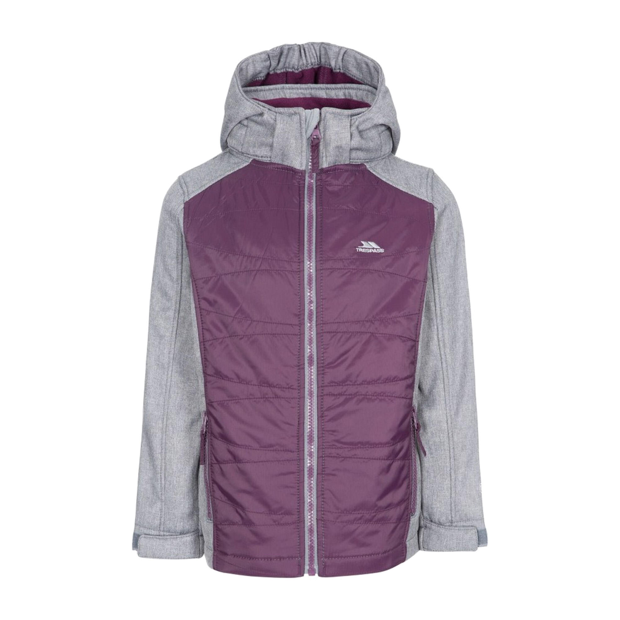 Girl's ROCKROSE down jacket (purple)