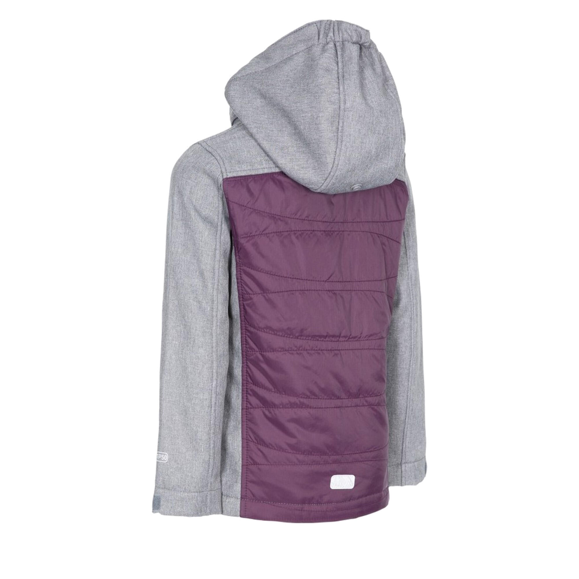 Girl's ROCKROSE down jacket (purple)