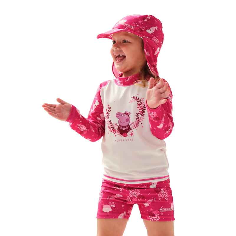 "Sunshade" Kappe für Kinder Pink Fusion