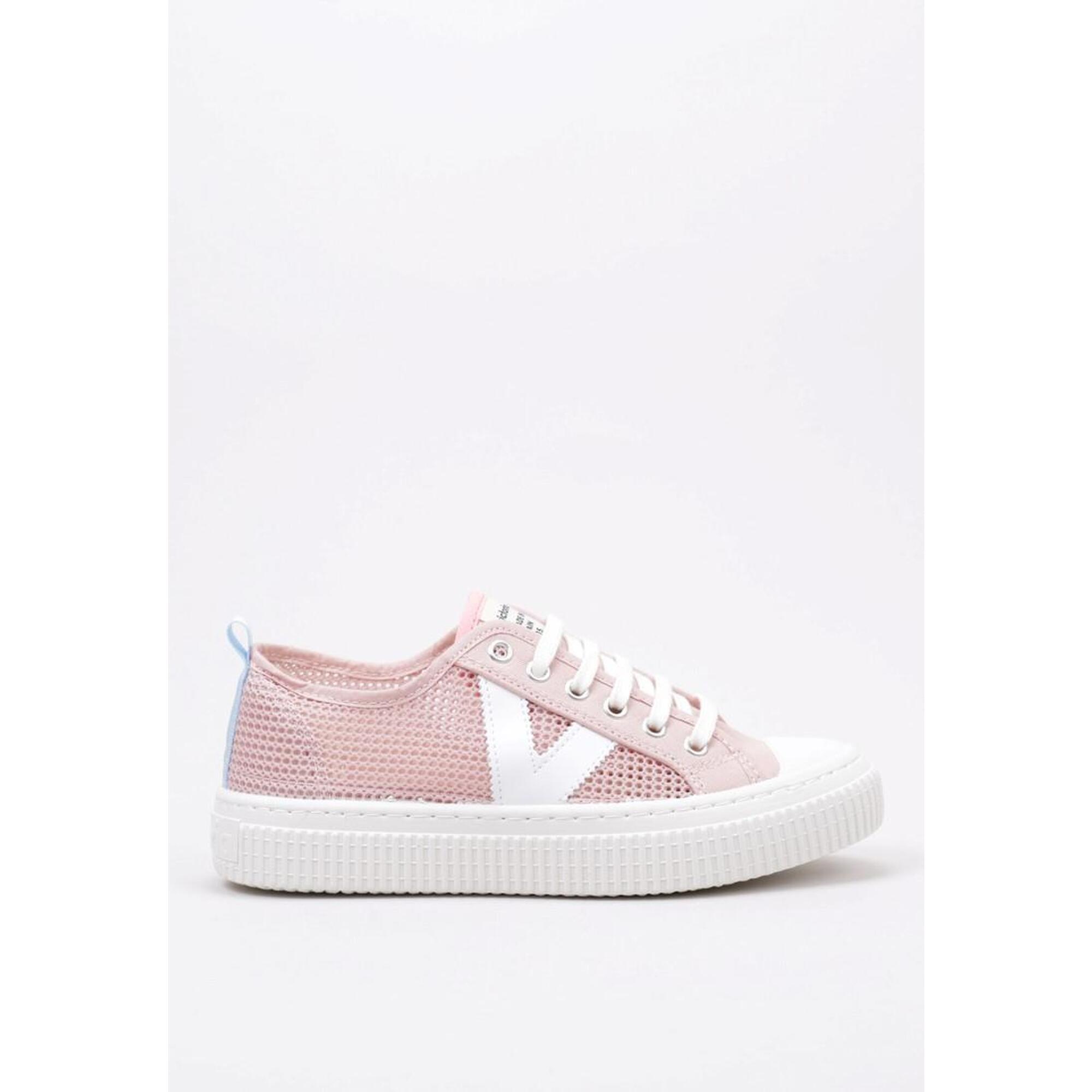 Sneakers Deportivas Mujer Victoria 1915 RE-EDITION BASKET REJILLA Rose