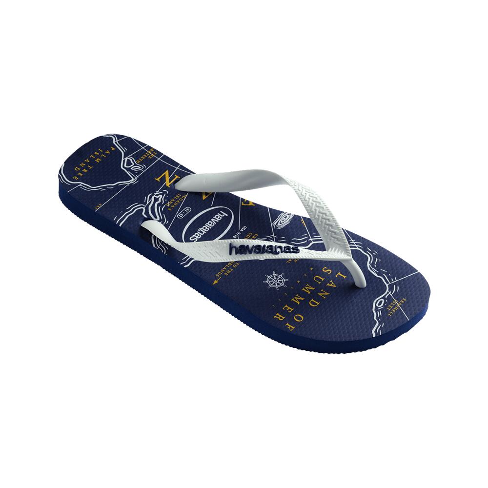 Nautical flip flops online