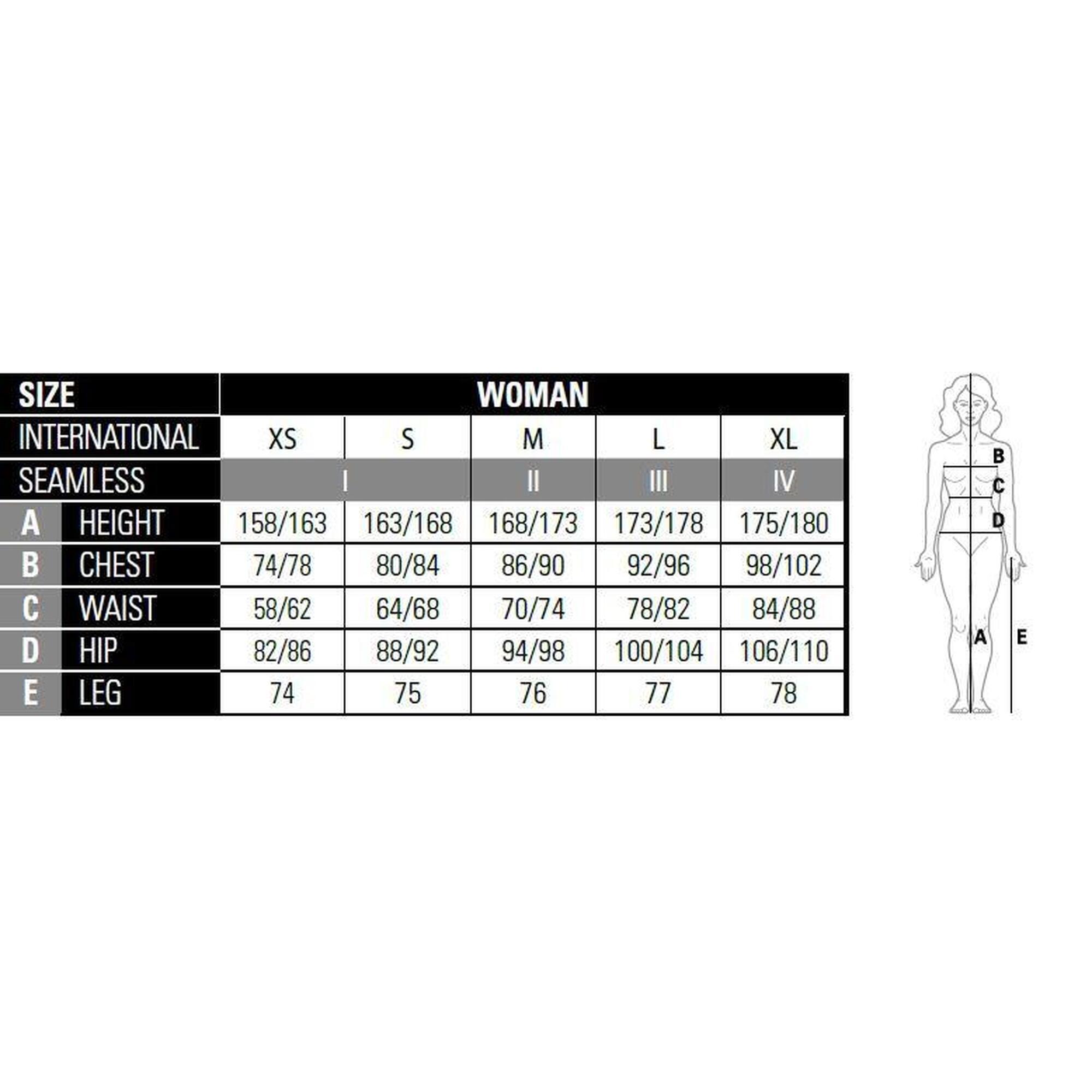 Dualtech Merino 女款保暖滑雪緊身底層長褲 - 灰色