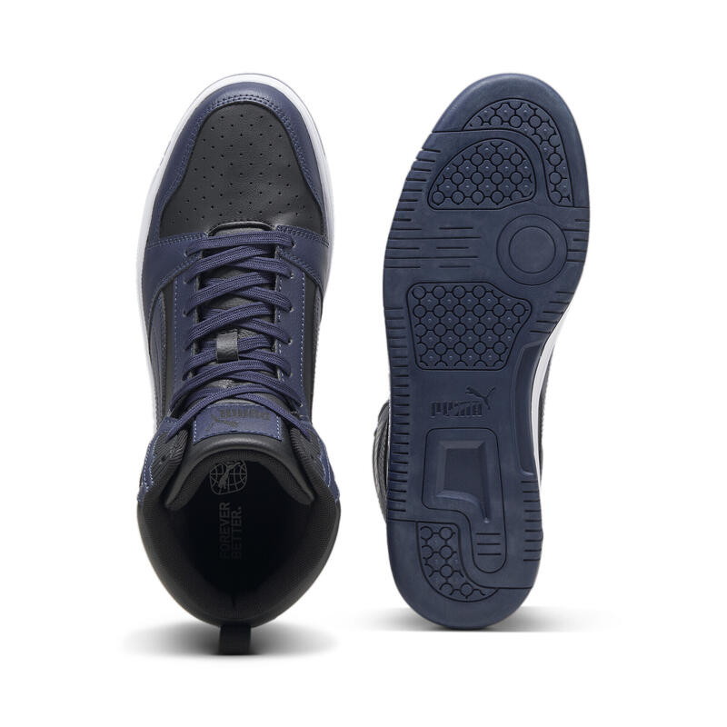Rebound Sneakers Erwachsene PUMA Black Navy White Blue