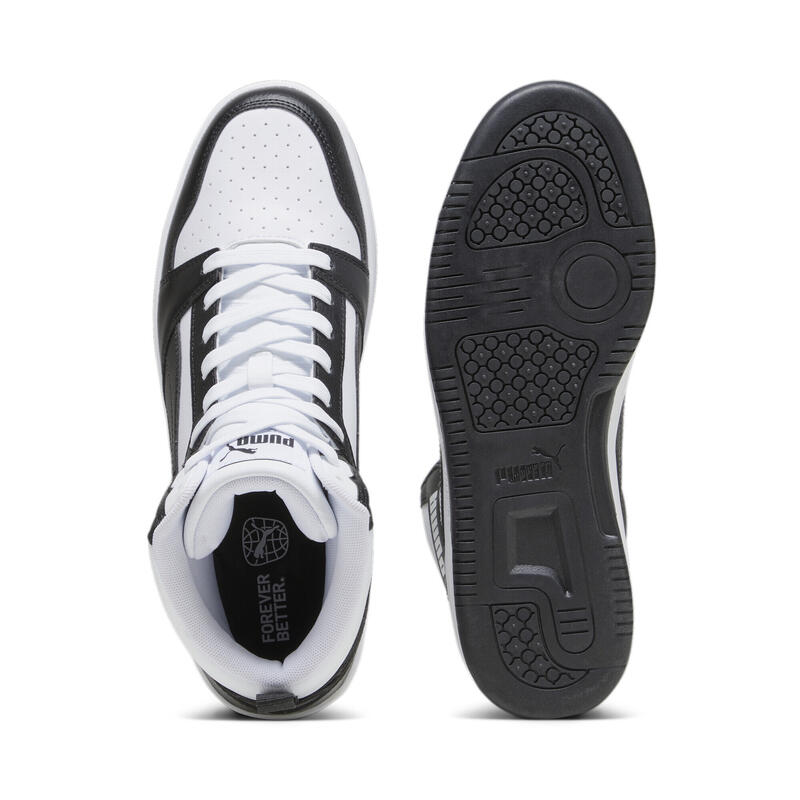 Sneakers Rebound PUMA White Black Shadow Gray