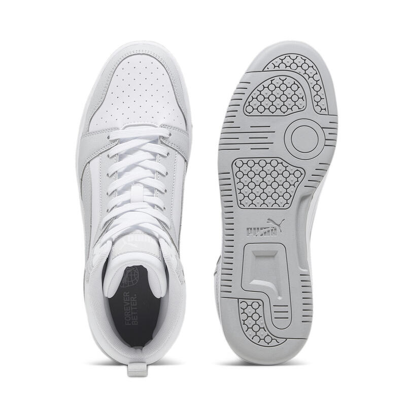 Rebound Sneakers Erwachsene PUMA White Ash Gray