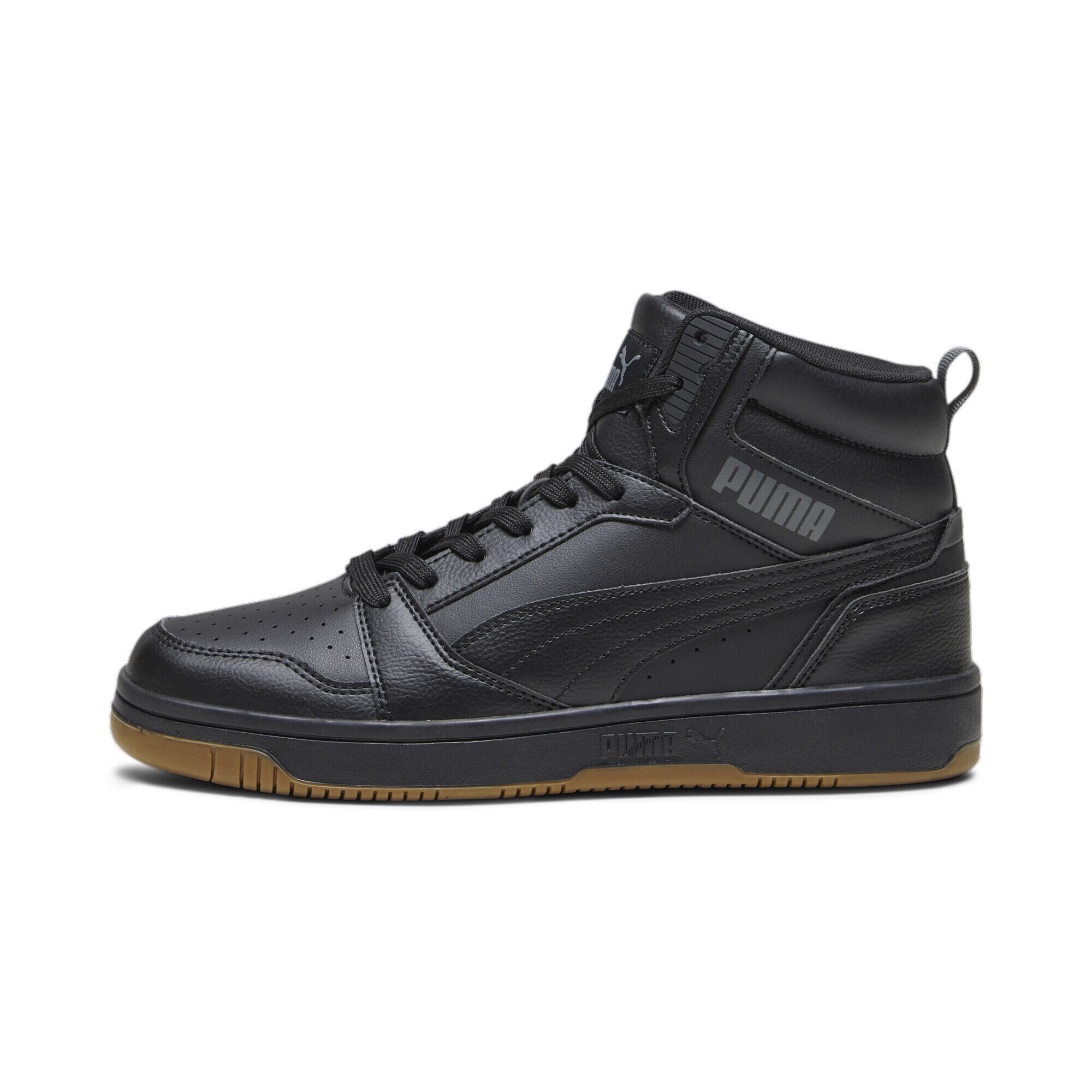 Sneakers Rebound PUMA Black Shadow Gray Gum Beige 5/7
