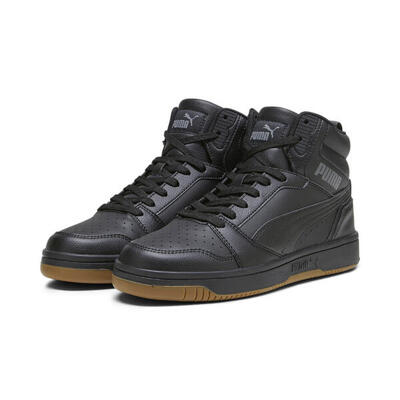Rebound sneakers puma black shadow gray gum beige