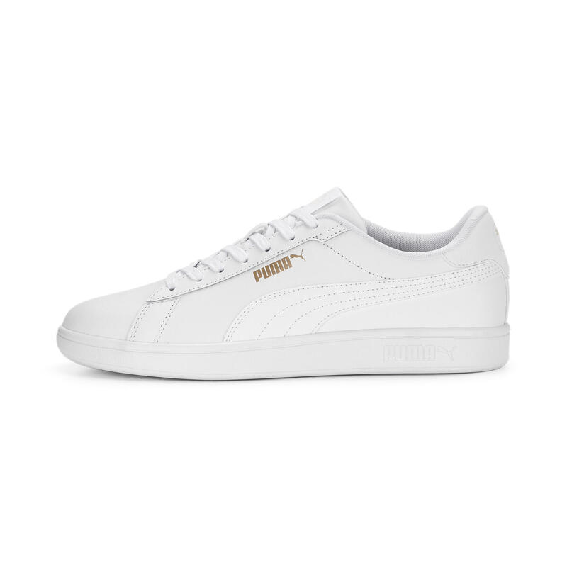 Tenisky Smash 3.0 L pro dospělé PUMA White Gold