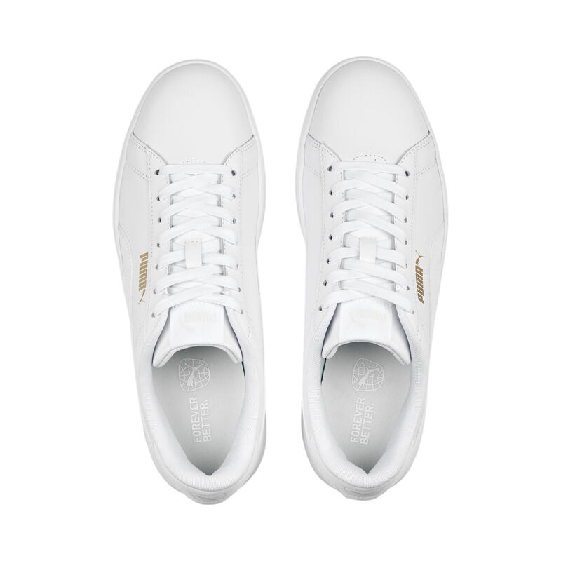 Calçado Puma Smash 3.0 L, Branco, Mulheres