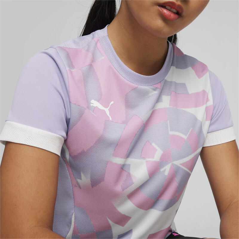 IndividualGOAL Graphic shirt voor dames PUMA Vivid Violet Purple