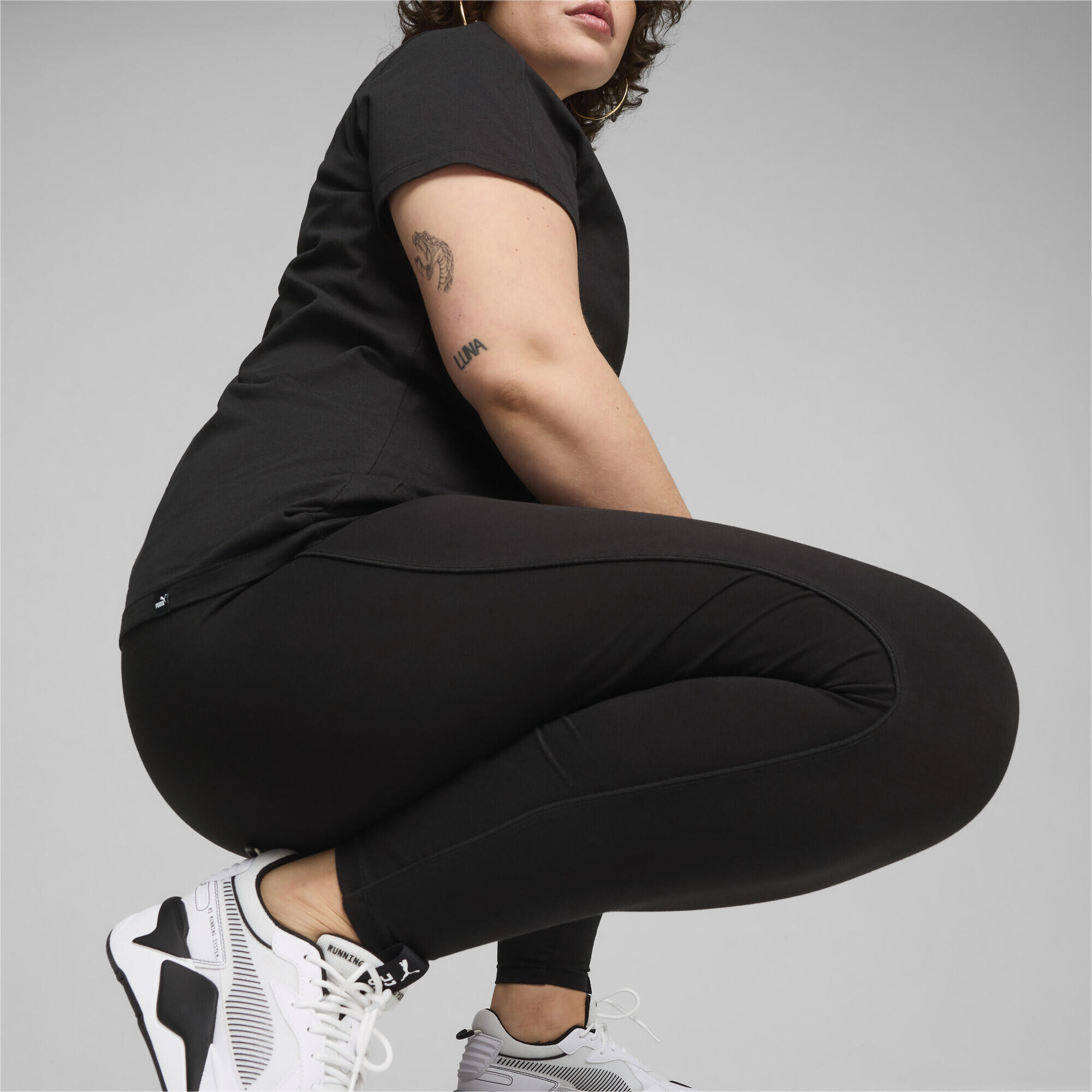 HER Leggings mit hohem Bund Damen PUMA Black 3/7