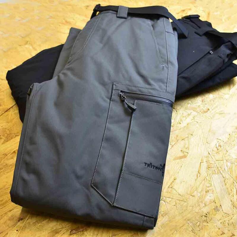 Men Water Repellent Insulation Ski Pants - Black