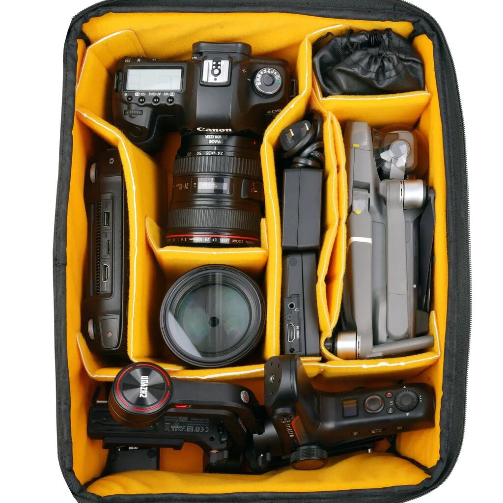 VEO Active 53 Trekking Backpack - For Pro DSLR With Grip - Grey