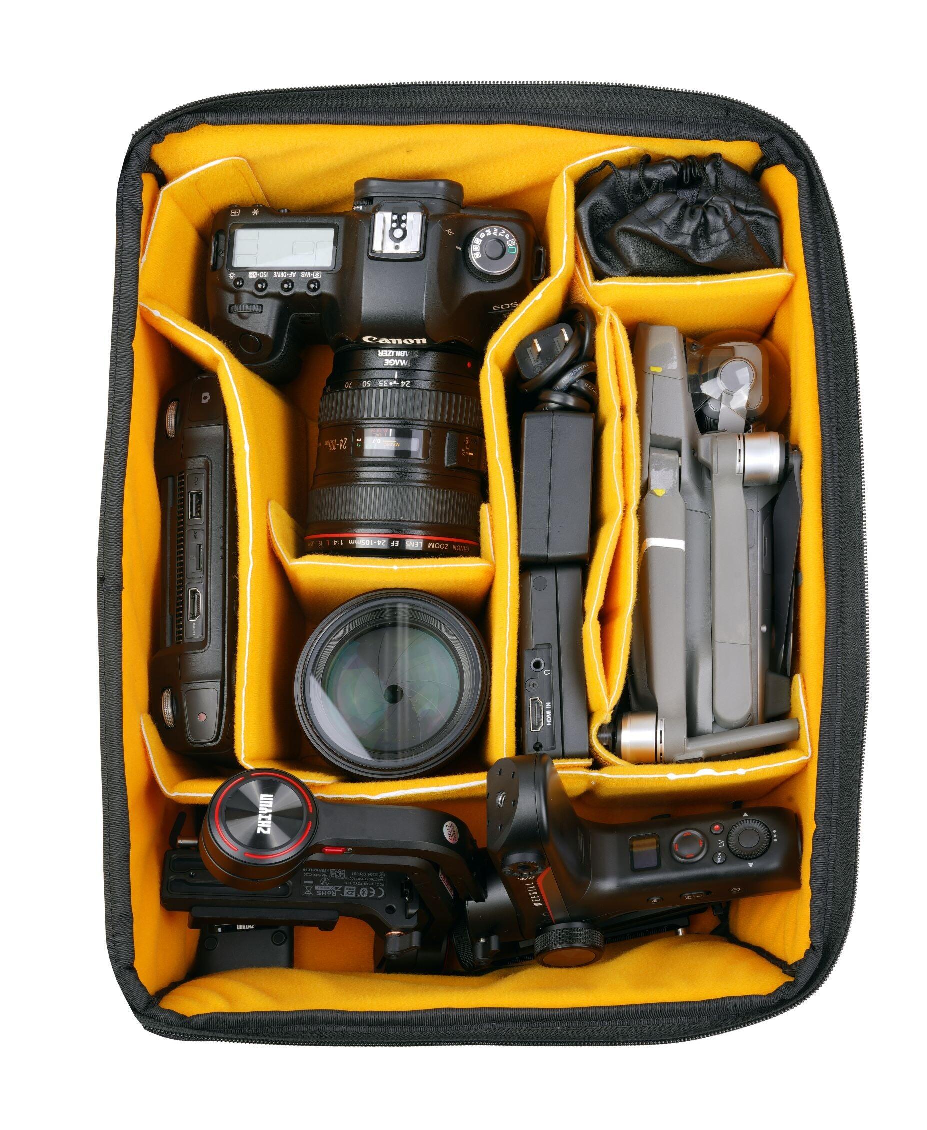 VANGUARD VEO Active 53 Trekking Backpack - For Pro DSLR With Grip - Grey