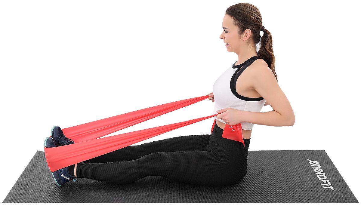 Taśma elastyczna fitness Enero Fit 200x15cm, 0,30mm, 9-11 kg 4/5