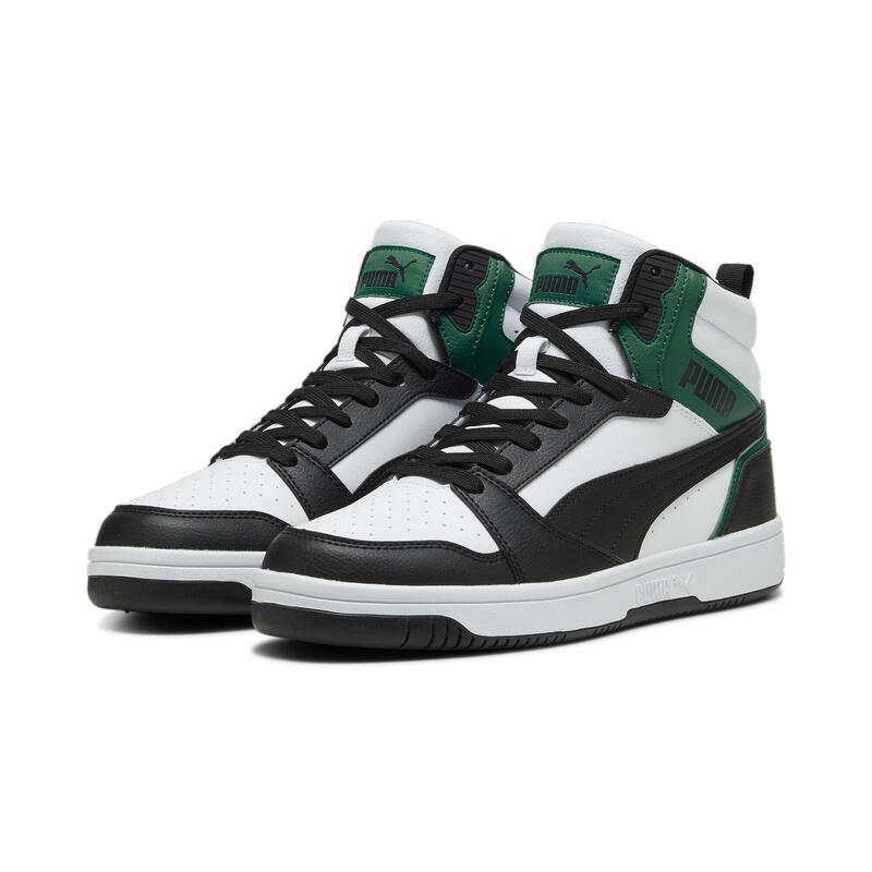 Rebound Sneakers Erwachsene PUMA White Black Vine Green