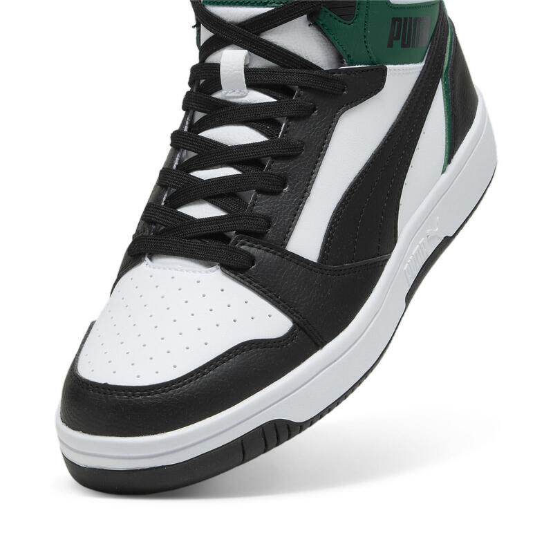 Rebound Sneakers Erwachsene PUMA White Black Vine Green