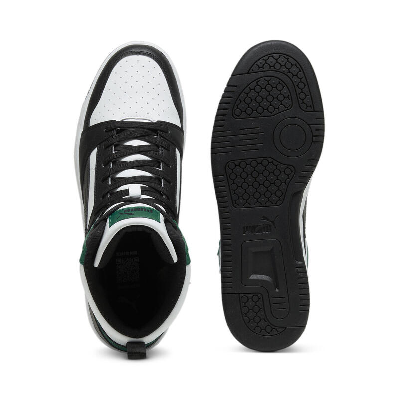 Rebound Sneakers Erwachsene PUMA White Black Vine Green