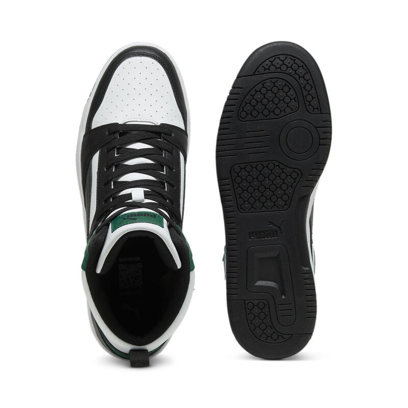 Sneakers Rebound PUMA White Black Vine Green