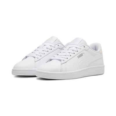Zapatillas Smash 3.0 L PUMA White Spring Lavender Rose Gold Purple Metallic
