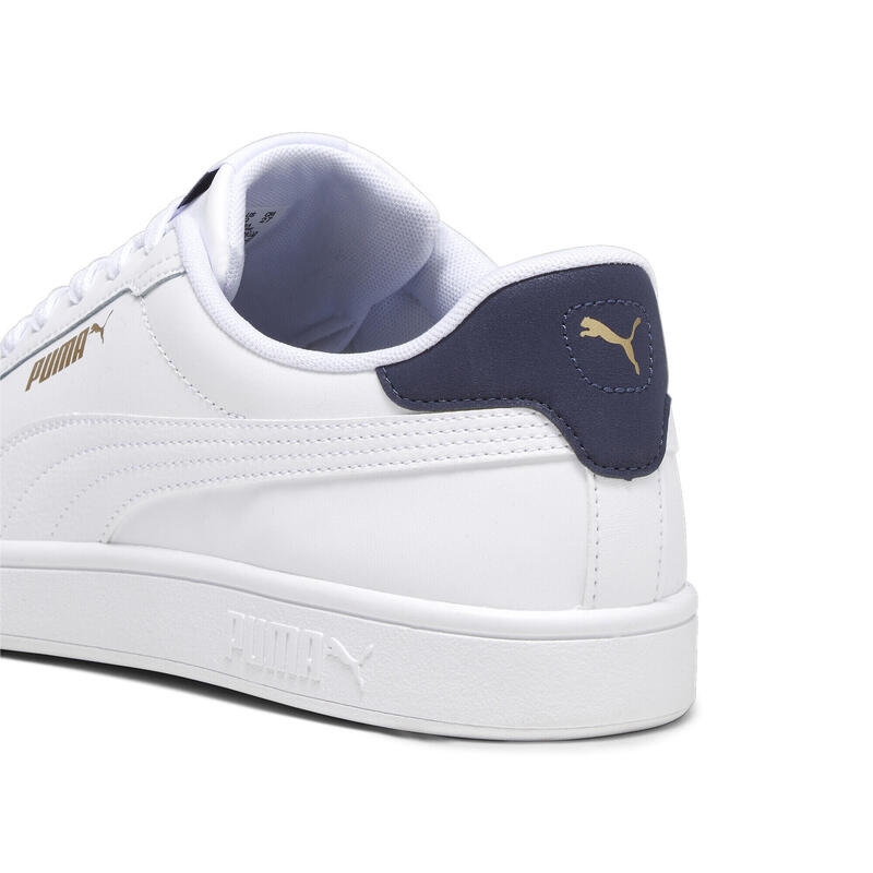 Sneakers Smash 3.0 L PUMA White Navy Gold Blue