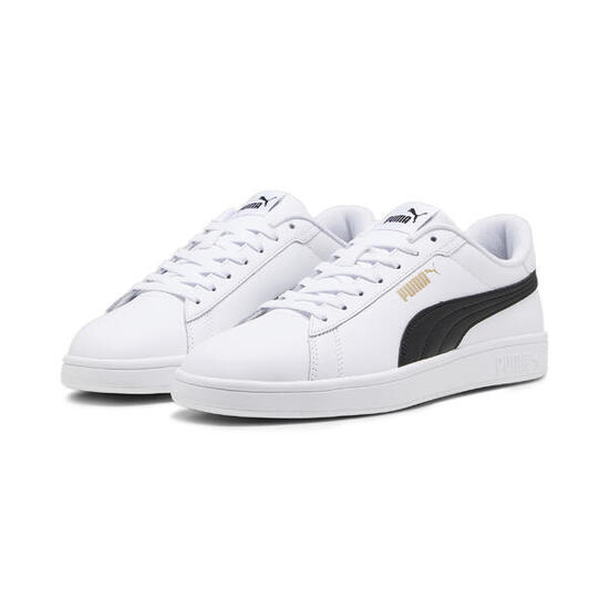 Zapatillas deportivas Hombre Puma Smash 3.0 White Black Gold