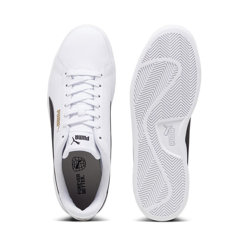 Sneakers Smash 3.0 L PUMA White Black Gold
