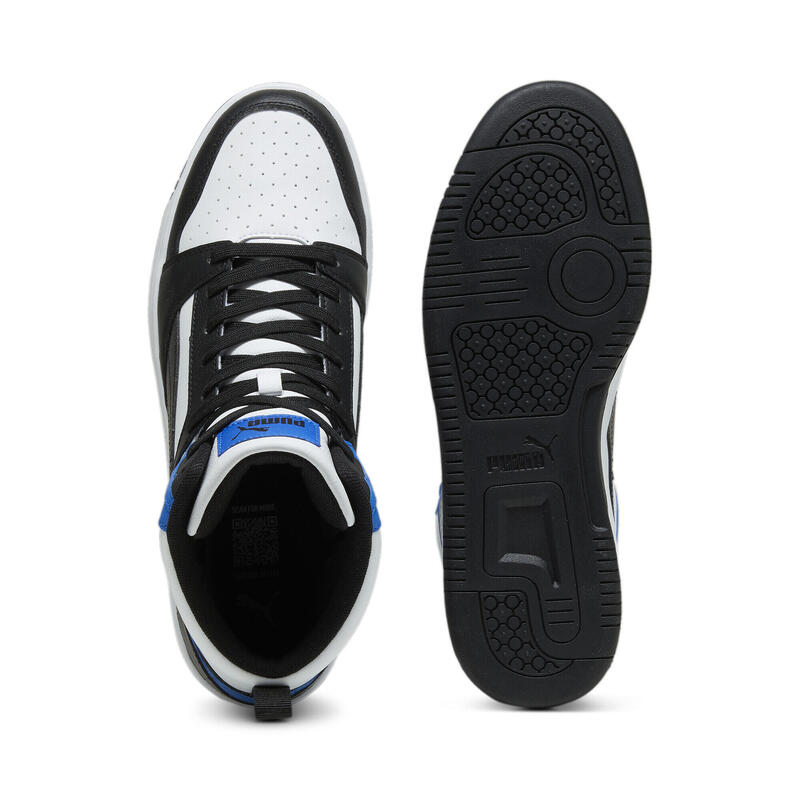 Sneaker Rebound PUMA Black White Team Royal Blue