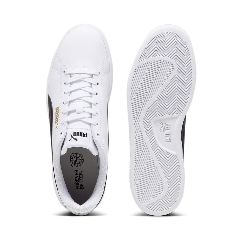 Pantofi Smash 3.0 L PUMA White Black Gold