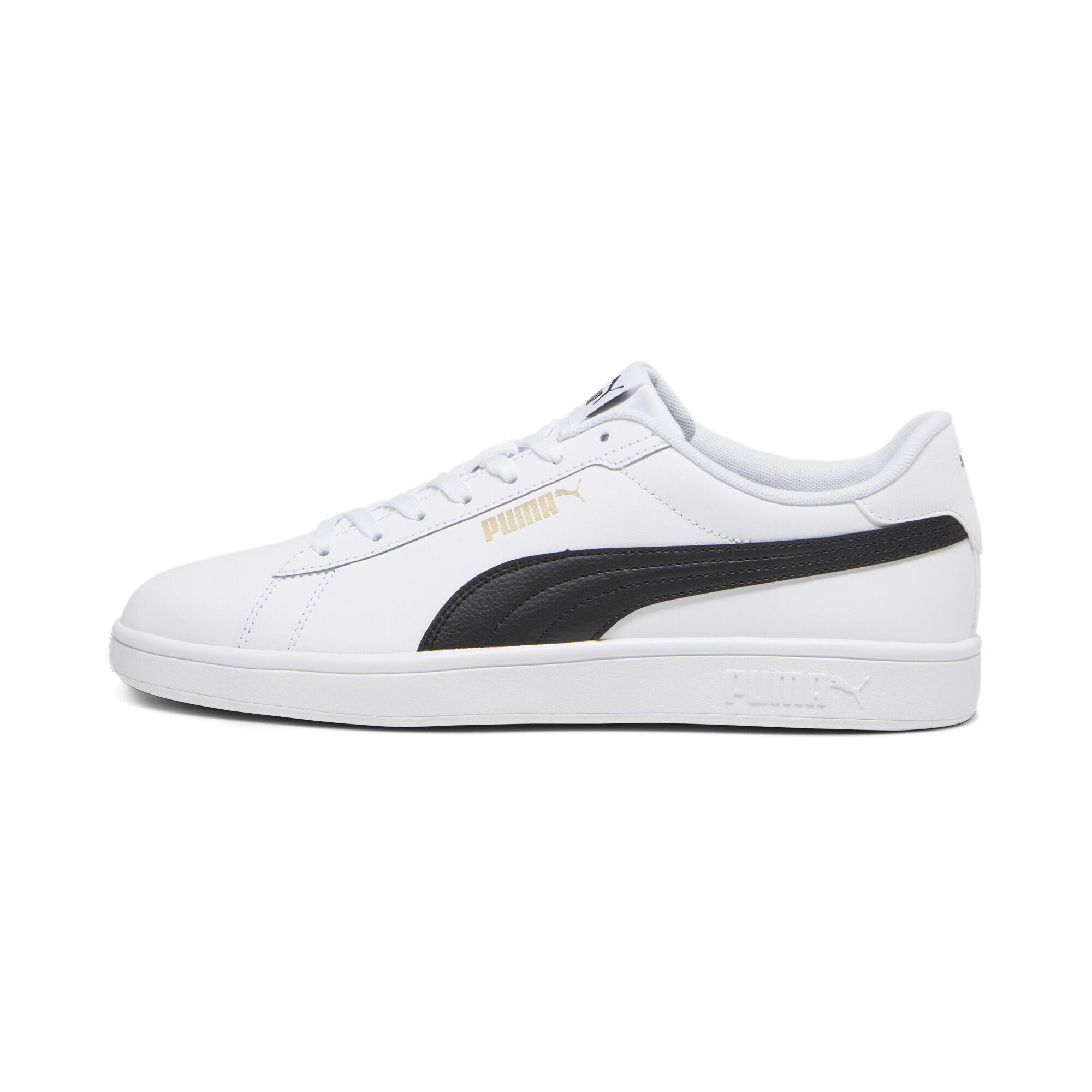 Sneakers Smash 3.0 L PUMA White Black Gold 5/7