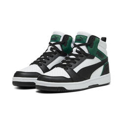 Zapatillas Rebound PUMA White Black Vine Green